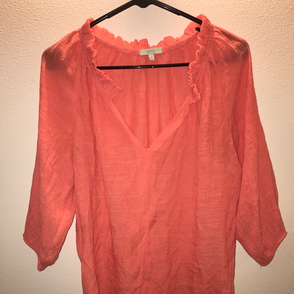 Francesca's Jemma Coral Top | Small